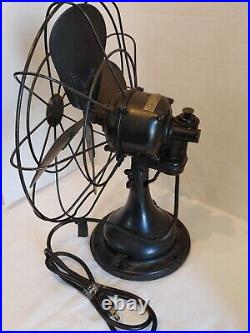 Westinghouse 12 inch Black 3 speed 1934 Oscillating Fan 1H-922242