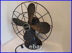 Westinghouse Black 12 inch 3 speed 1934 Oscillating Fan 1H-922242