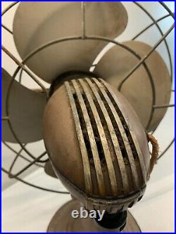 Westinghouse Electric Fan Oscillating No 12LA3 USA Vintage