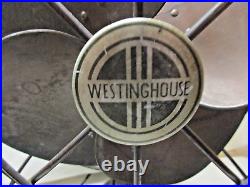 Westinghouse Electric & Mfg. Co. 1936 10 Oscillating Fan, Tilt, 10-SQ-3, Nice