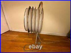 Westinghouse Mobilaire Vtg Industrial Metal Standing Fan Midcentury Modern 1950s