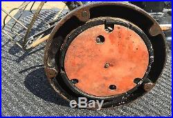 Westinghouse Model 80423 Brass Blade Cage Electric Fan Old Motor Antique
