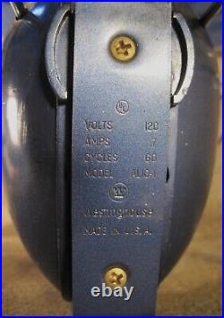 Westinghouse Vintage Electric FLIPPER FAN Very Good All Original Runs One Speed